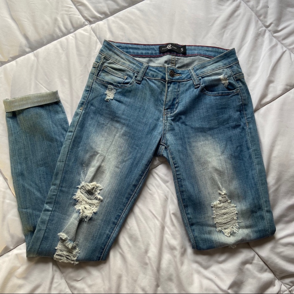 Cello Jeans Distressed
